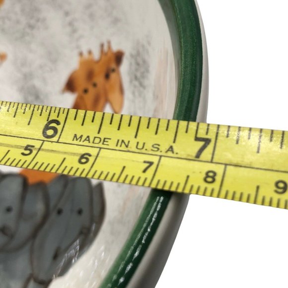 Noah's Ark Creatively Yours Karen DeAlwis Handpainted Bowl Cereal Bowl - Picture 9 of 10